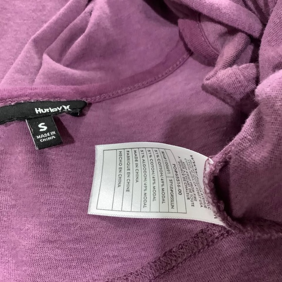 Hurley Long tunic Tee SMALL - Picture 3 of 4